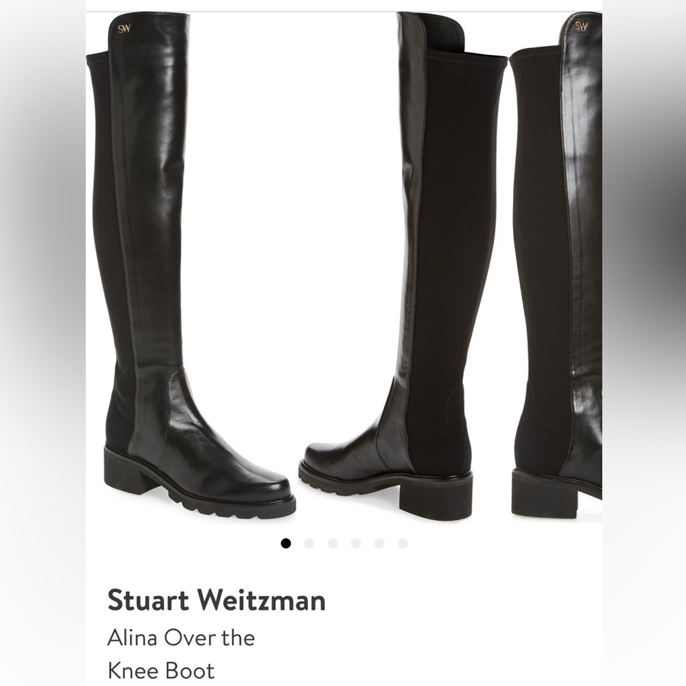 Stuart Weitzman Alina Over the Knee Boot - Size 6